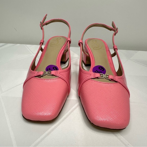 Sam Edelman Women's Tarra 2 Slingback Heel Pink Lotus Size 6.5 NWOB - Picture 3 of 10